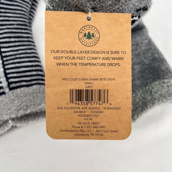 Northern TFC Cozy Cabin Socks 3 pair Bundle Youth Size S Double‎ Layer Design - Picture 4 of 4